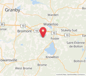 Map of Fulford, Quebec