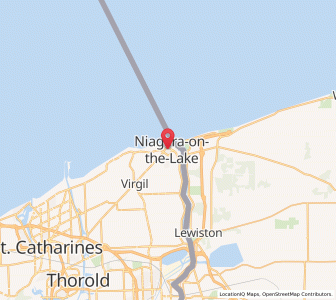 Map of Niagara-on-the-Lake, OntarioOntario