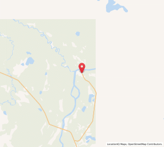 Map of Smith, AlbertaAlberta