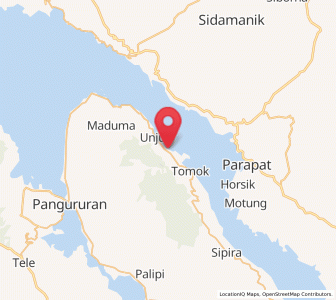 Map of Ambarita, North Sumatra