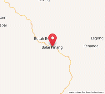 Map of Balaiberkuak, West Kalimantan