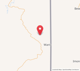 Map of Banda, Papua