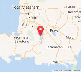 Map of Bangekdewa, West Nusa Tenggara