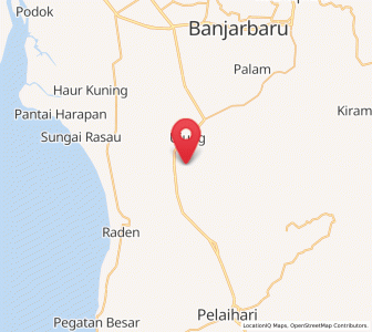 Peta Batibati, Kalimantan Selatan