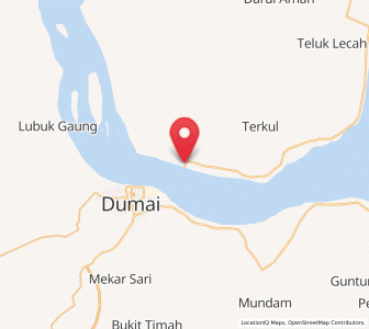 Map of Batu Panjang, Riau