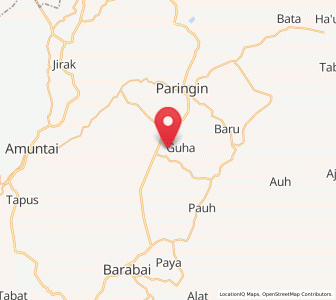 Peta Batumandi, Kalimantan Selatan