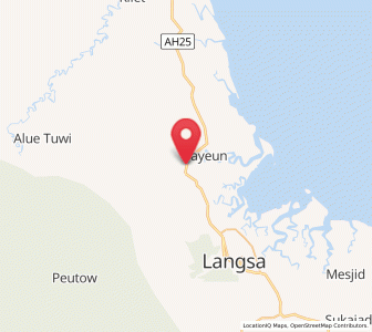 Map of Bayeuen, Aceh