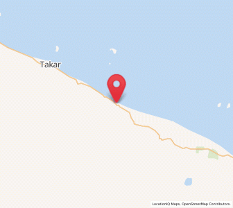 Map of Betaf, Papua