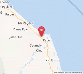 Peta Beusa Seberang, Aceh