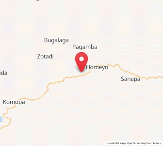 Map of Bilogai, Central Papua