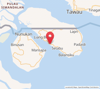 Peta Binalawan, Kalimantan Utara