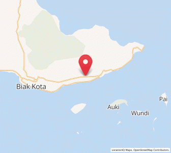 Peta Bosnik, Papua