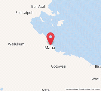Peta Buli, Maluku Utara