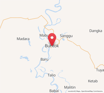 Peta Buntok, Kalimantan Tengah