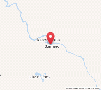 Map of Burmeso, Papua