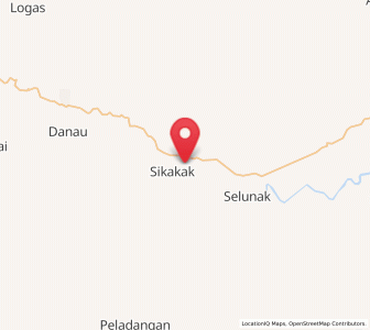 Peta Cerenti, Riau