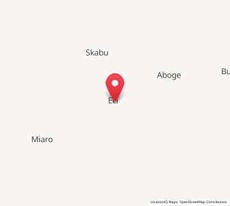 Map of Eci, South Papua