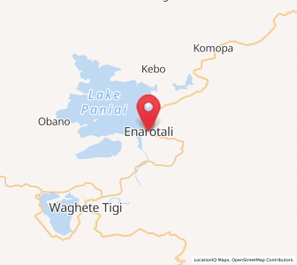 Map of Enarotali, Central Papua