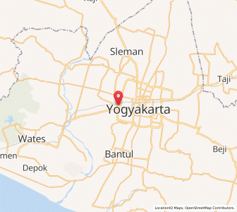Map of Gamping Lor, Yogyakarta