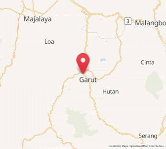Peta Garut, Jawa Barat