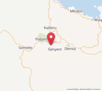 Peta Genyem, Papua