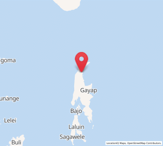 Peta Guruafin, Maluku Utara