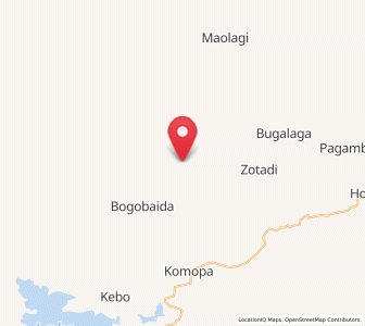 Map of Homeyo, Central Papua