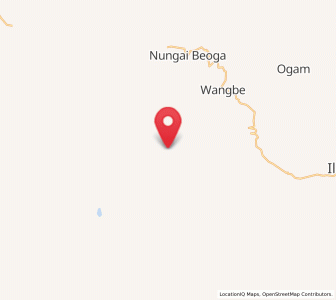 Map of Ilaga, Central Papua