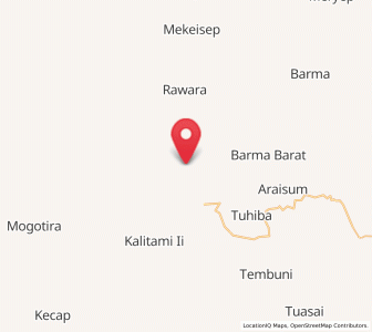 Peta Jagiro, Papua Barat