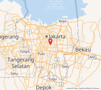 Map of Jakarta, Jakarta