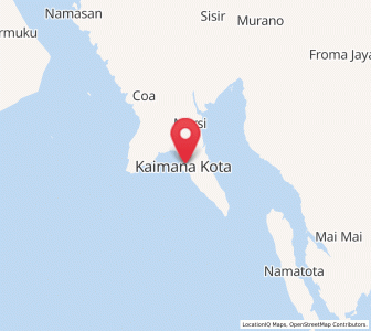 Peta Kaimana, Papua Barat