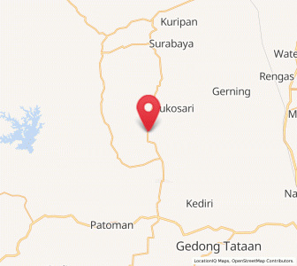 Peta Kalirejo, Lampung