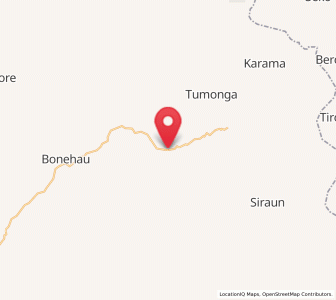 Map of Kalumpang, West Sulawesi