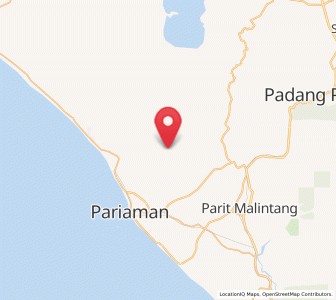 Map of Kampungladang, West Sumatra