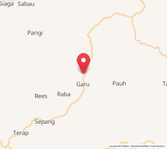 Map of Karangan, West Kalimantan