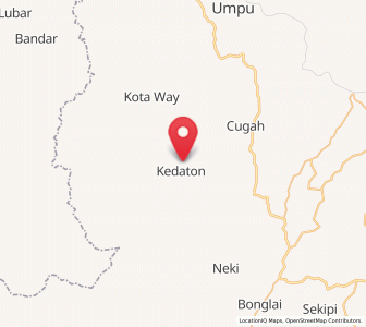 Peta Kasui, Lampung