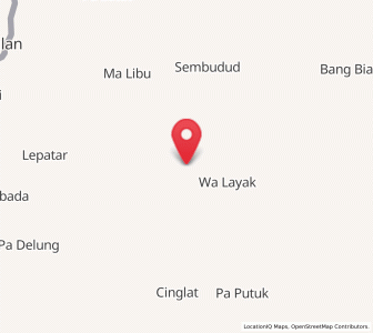 Peta Kayan Hulu, Kalimantan Utara