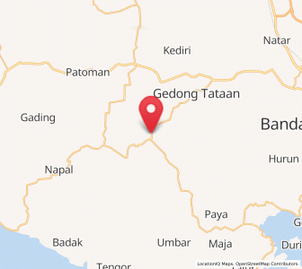 Peta Kedondong, Lampung