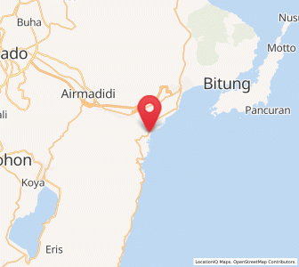 Peta Kema Satu, Sulawesi Utara
