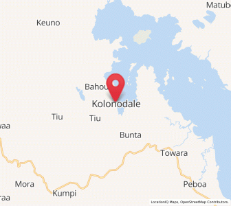 Peta Kolonodale, Sulawesi Tengah