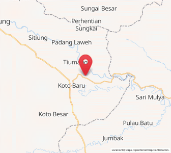 Map of Kotabaru, West Sumatra