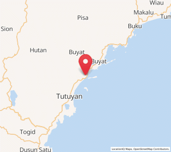 Peta Kotabunan, Sulawesi Utara