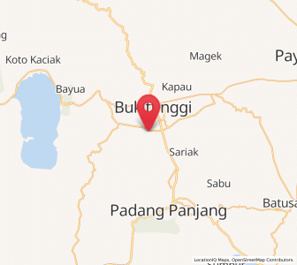 Map of Kotatua, West Sumatra