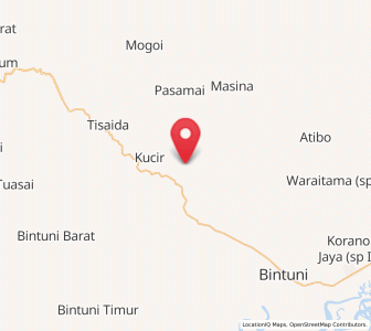 Peta Kucir, Papua Barat