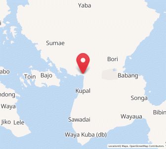 Map of Labuha, North Maluku