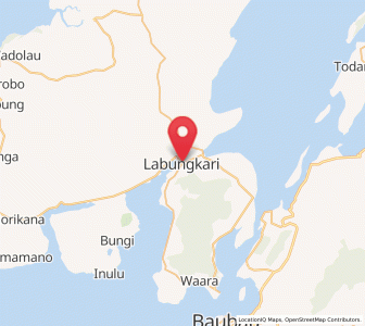 Map of Labungkari, Southeast Sulawesi