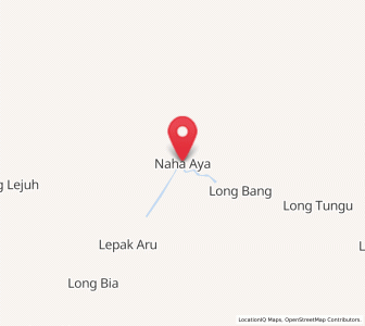 Peta Long Bang, Kalimantan Utara