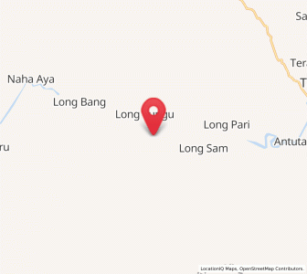 Peta Long Beluah, Kalimantan Utara