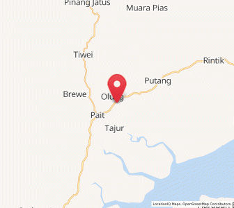 Peta Longikis, Kalimantan Timur