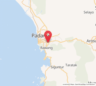 Peta Lubukbergalung, Sumatera Barat